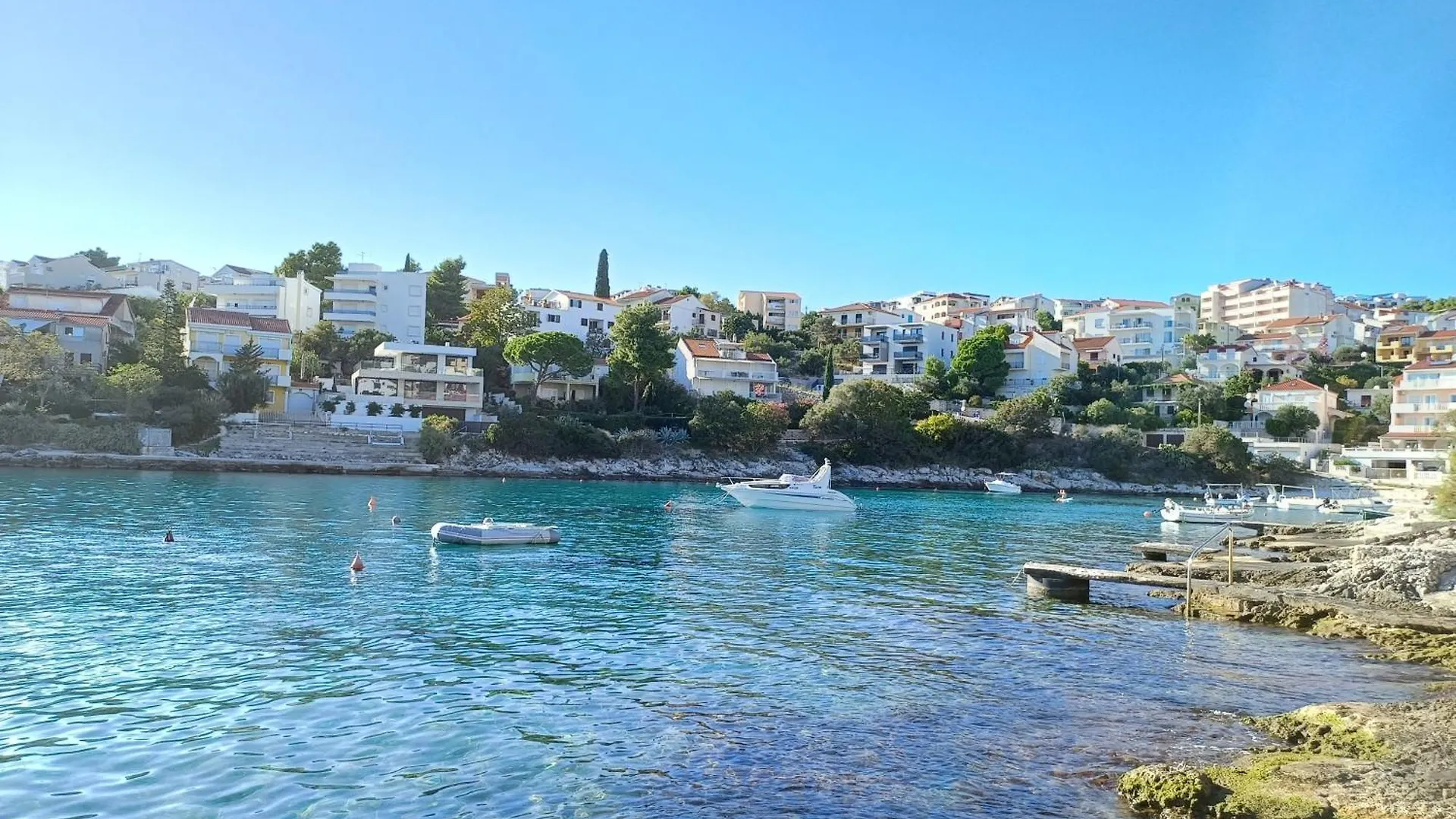 Delux Soba Sa Pogledom Na More, Hidromasaznom Kadom I Balkonom Trogir Apartment